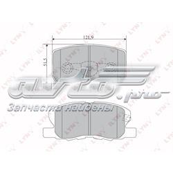 BD5515 Lynxauto pastillas de freno delanteras