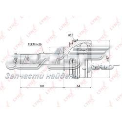 CO7550A Lynxauto junta homocinética exterior delantera