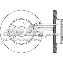 Freno de disco delantero BDR181820 Open Parts