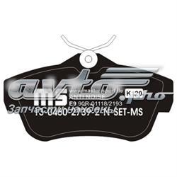 13046027392N-SET-MS Master-sport pastillas de freno traseras