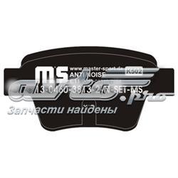 13046038132NSETMS Master-sport pastillas de freno traseras