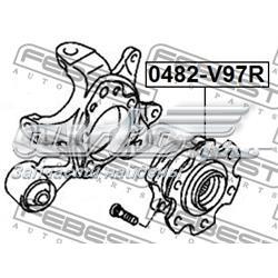 0482-V97R Febest cubo de rueda trasero