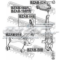 BZAB166FR Febest silentblock de suspensión delantero inferior