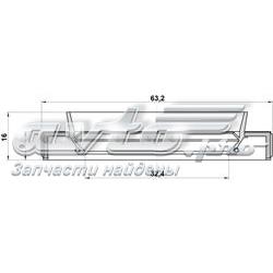 Comprar 95HBY34630915L Febest Retén del semieje delantero izquierdo