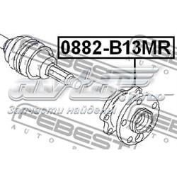 Cubo de rueda trasero 0882B13MR Febest