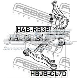 Silentblock de suspensión delantero inferior HABRB3B Febest