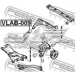 VLAB-009 Febest suspensión, cuerpo del eje trasero