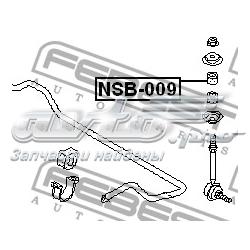 Casquillo del soporte de barra estabilizadora delantera NSB009 Febest