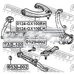 Barra oscilante, suspensión de ruedas delantera, superior izquierda 0124GX100LH Febest