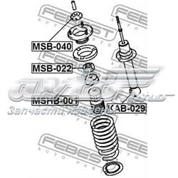 Tope de amortiguador delantero 42028 Metalcaucho