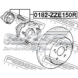 0182ZZE150R Febest cubo de rueda trasero