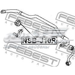 NSB-J10R Febest casquillo de barra estabilizadora trasera