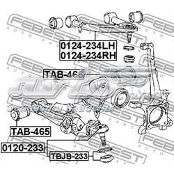 Barra oscilante, suspensión de ruedas delantera, superior derecha 0124234RH Febest