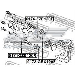 Comprar 4771522080 Toyota Pasador guía superior de la pinza de freno delantera