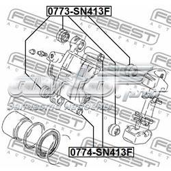 Guía de la pinza delantera 5519161G51 Suzuki