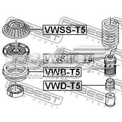 VWSST5 Febest soporte amortiguador delantero