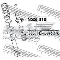 Caperuza protectora/fuelle, amortiguador trasero NSHBCA33R Febest