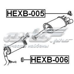 Abrazadera de tubo de escape trasera HEXB005 Febest