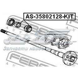 Cojinete de rueda trasero AS35802128KIT Febest