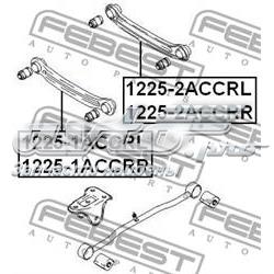 Brazo De Suspension Trasera Derecha 12251ACCRR Febest