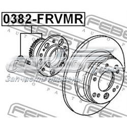 0382-FRVMR Febest cubo de rueda trasero