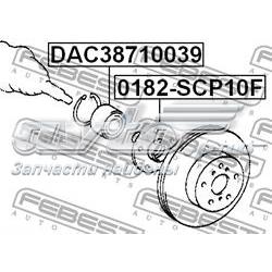 DAC38710039 Febest cojinete de rueda delantero