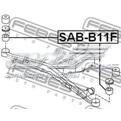 Silentblock delantero del soporte de la traviesa del diferencial trasero SABB11F Febest