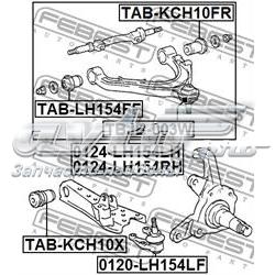 0124-LH154LH Febest barra oscilante, suspensión de ruedas delantera, superior izquierda