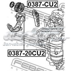 Comprar 038720CU2 Febest Polea tensora, correa poli V