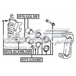 Kit de reparación de pinzas de freno 0175GSU40F Febest