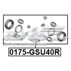 Kit de reparación de pinzas trasero Febest 0175GSU40R