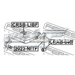 2023NITF Febest soporte de barra estabilizadora delantera