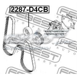 Rodillo tensor Febest 2287D4CB