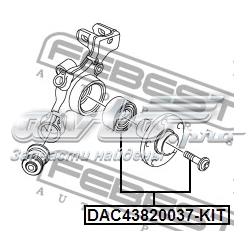 Comprar DAC43820037KIT Febest Cojinete de rueda trasero
