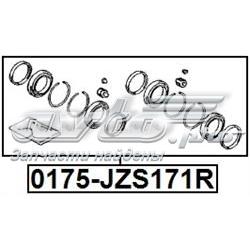 Kit de reparación de pinzas de freno trasero 73524 ABS
