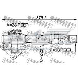 Eje intermedio de transmisión Febest 0512CP precio, desde 114,92 EUR