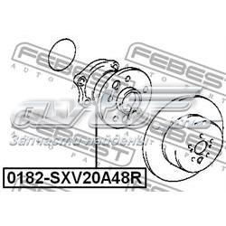 Cubo de rueda trasero 0182SXV20A48R Febest