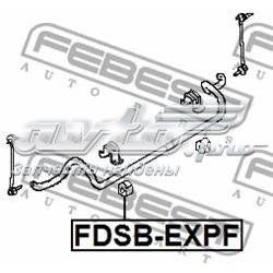Soporte de estabilizador delantero derecho FDSBEXPF Febest