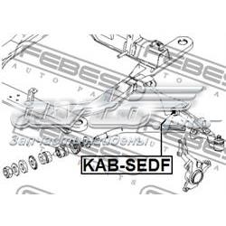 Silentblock de suspensión delantero inferior KABSEDF Febest