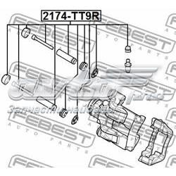 2174TT9R Febest juego de reparación, pinza de freno delantero