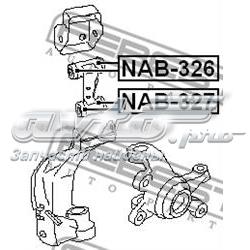 Silentblock de suspensión delantero superior Febest NAB327