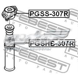 PGSS307R Febest copela de amortiguador trasero