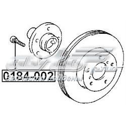 Espárrago de rueda delantero 0184002 Febest