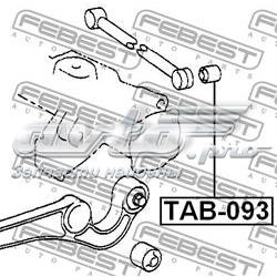 Silentblock de brazo suspensión trasero transversal TAB093 Febest