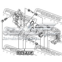 0275-A33F Febest juego de reparación, pinza de freno delantero