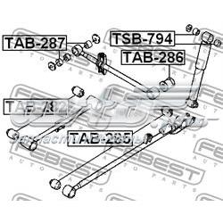 Silentblock de brazo suspensión trasero transversal TAB287 Febest