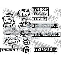 Tope de amortiguador delantero Toyota 4833148011 precio, desde 14,82 EUR