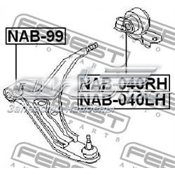 NAB040RH Febest silentblock de suspensión delantero inferior