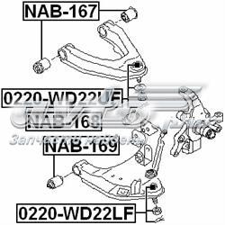 Rodamiento superior Febest 0220WD22UF