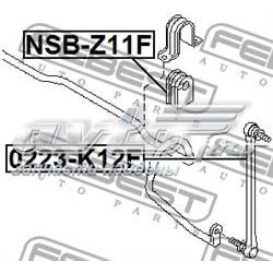 Casquillo de barra estabilizadora delantera NSBZ11F Febest